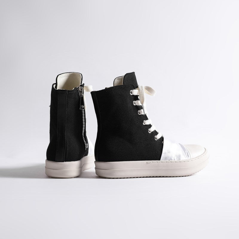 Women's & Men's Satin Pleated For Lovers Sports Hip Canvas Shoes