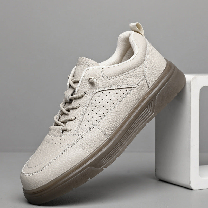 Men's Hollow Soft Surface Platform Breathable One Men's Shoes