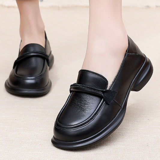 Women's Authentic Mom Comfortable Pumps Soft Surface Loafers