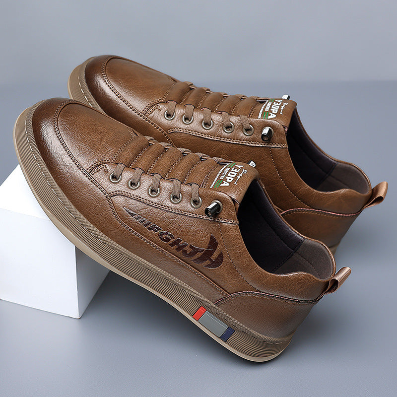 Men's Light Luxury Fashion Soft Bottom Outdoor Leather Shoes