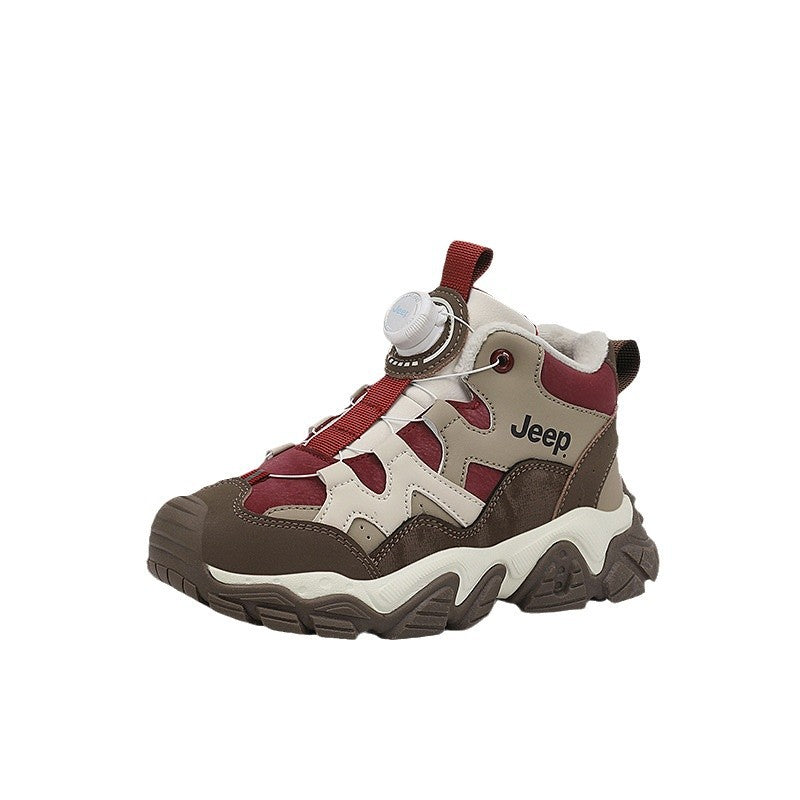 Children's Jeep Winter Surface Two Cotton Thermal Sneakers