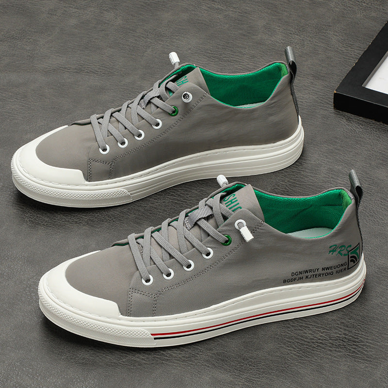 Men's Korean Style Leisure Trendy Board Summer Canvas Shoes