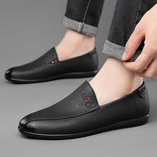 Men's Durable Attractive Charming Flat Driving Leather Shoes