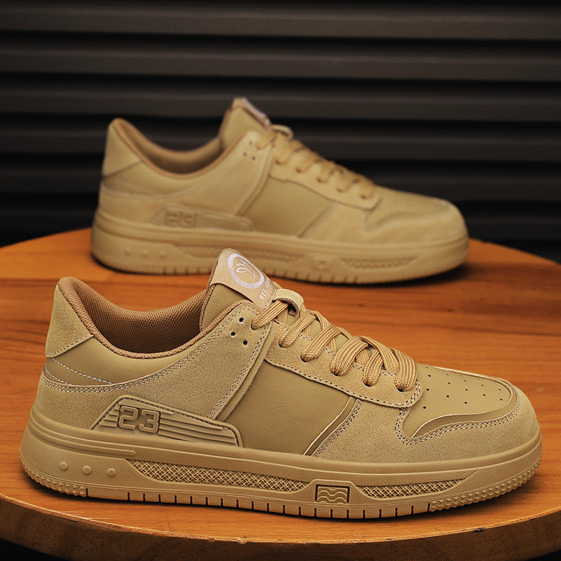 Men's Flagship Store Spring Frosted Board Genuine Sneakers