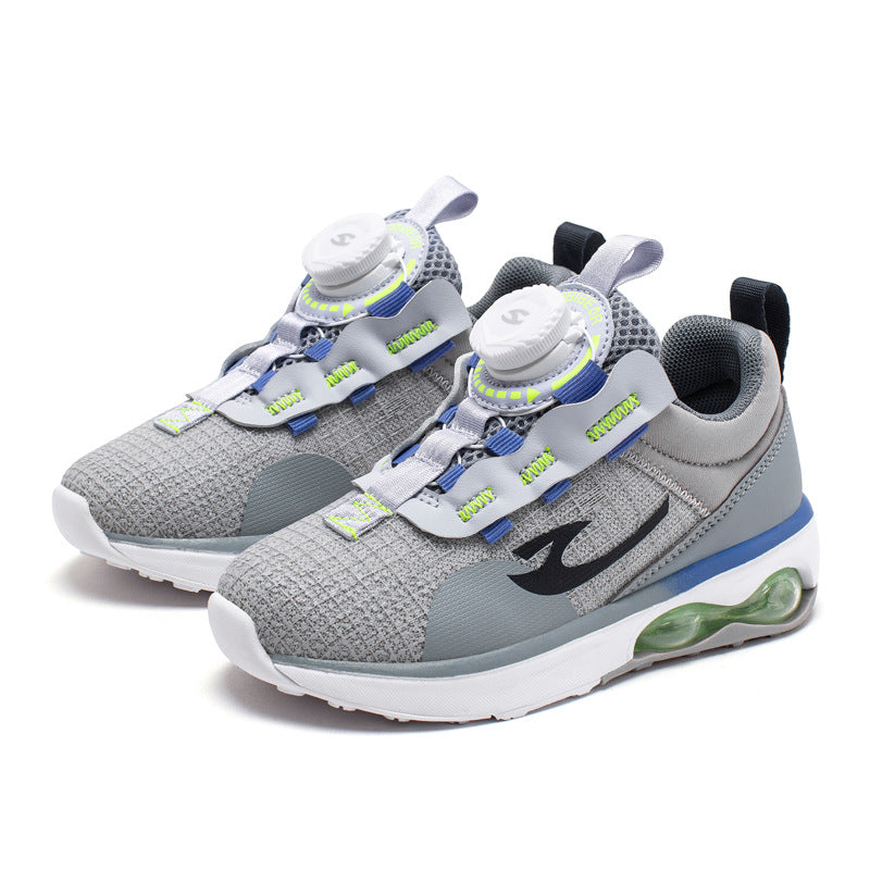 Children's Attractive Breathable Rotating Mesh Boys Kid's Sneakers