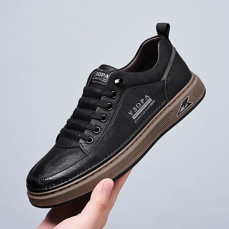 Casual Men's Graceful Fashion Breathable White Casual Shoes