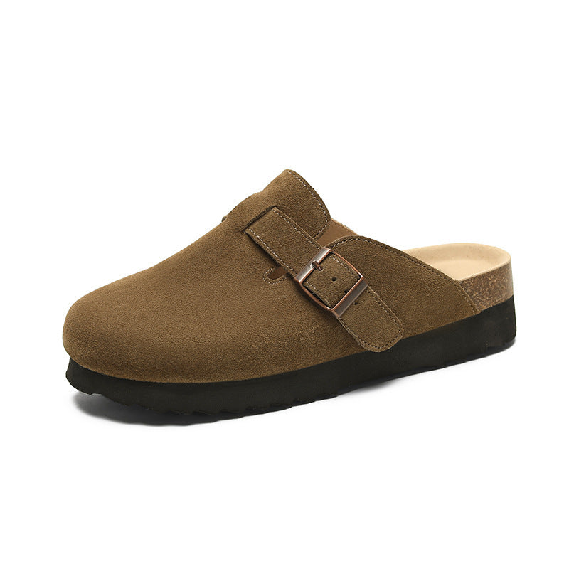 Sole Thick Bottom Increased Fishing Closed Slippers