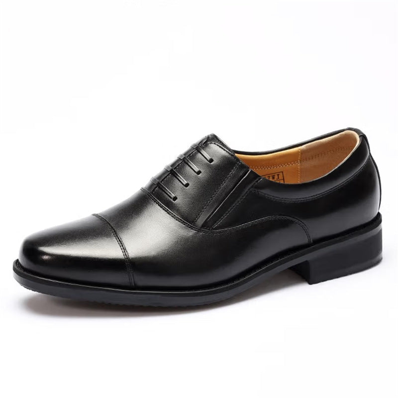 Men's Real Unit Duty Military Classic School Wei Official Security Men's Business Leather Shoes