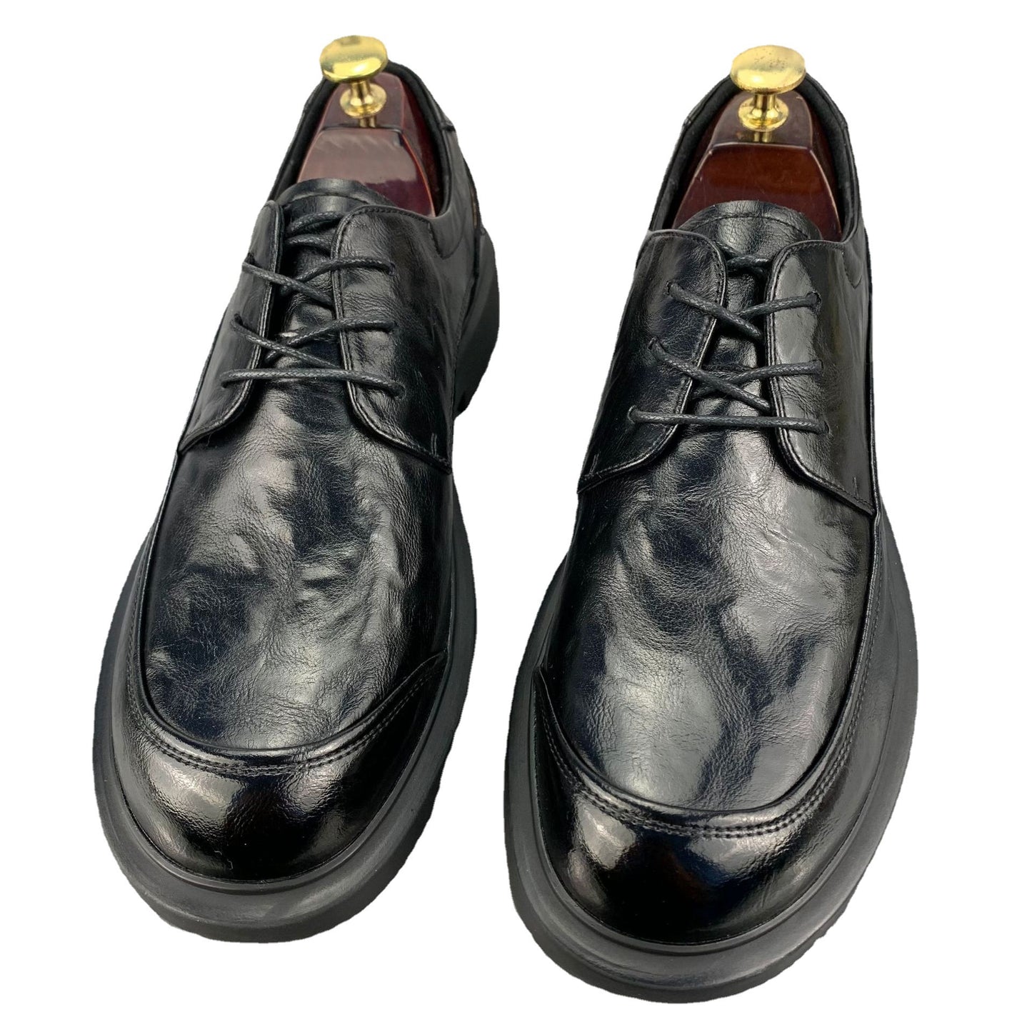 Men's Bottom Lace Up Formal Wear Business Leather Shoes