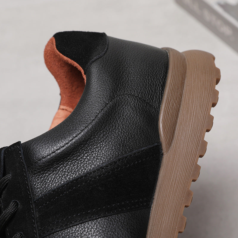 Men's Spring Genuine Tendon Bottom Comfortable Breathable German Men's Casual Shoes