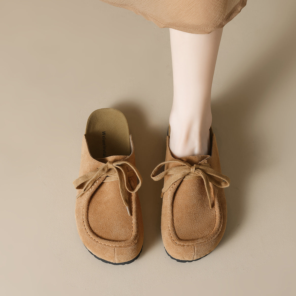 Women's Slip-on Closed Toe Half Summer Outer Slippers