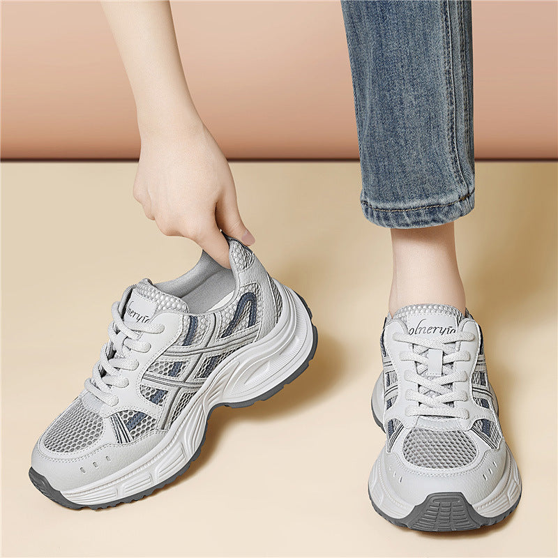 Retro Elevator Wild Daily Pumps Female Women's Sports Shoes
