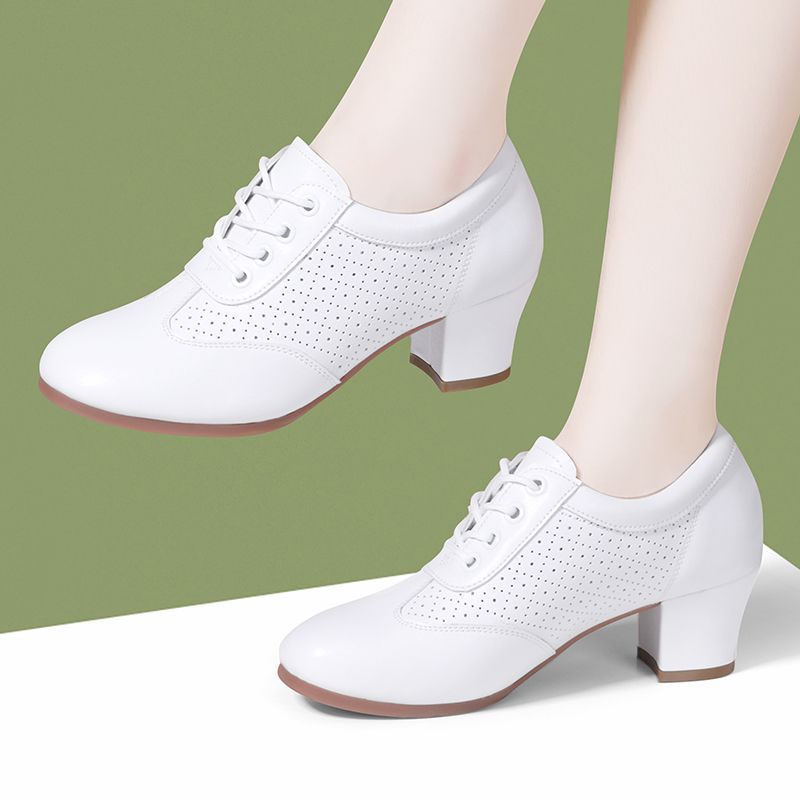 Women's Latin Dance Soft Bottom Dancing Ballroom Adult Women's Fashion Shoes
