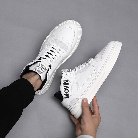 Men's Genuine Made Korean Versatile High Waist Sneakers