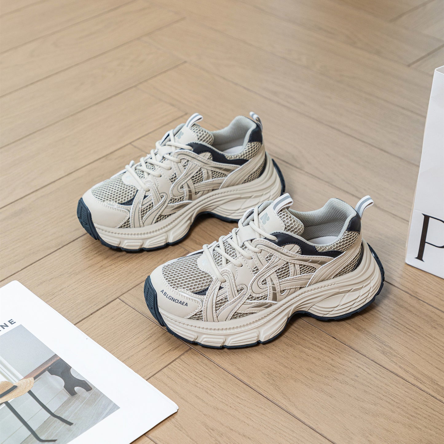 Women's Dad Thick Bottom Breathable Sports Cotton Fashion Women's Shoes