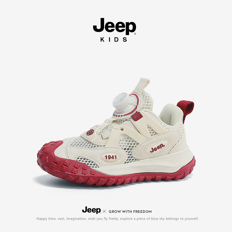 Children's Mesh Surface Dragon Limited Resin Sole Boys Kid's Sneakers