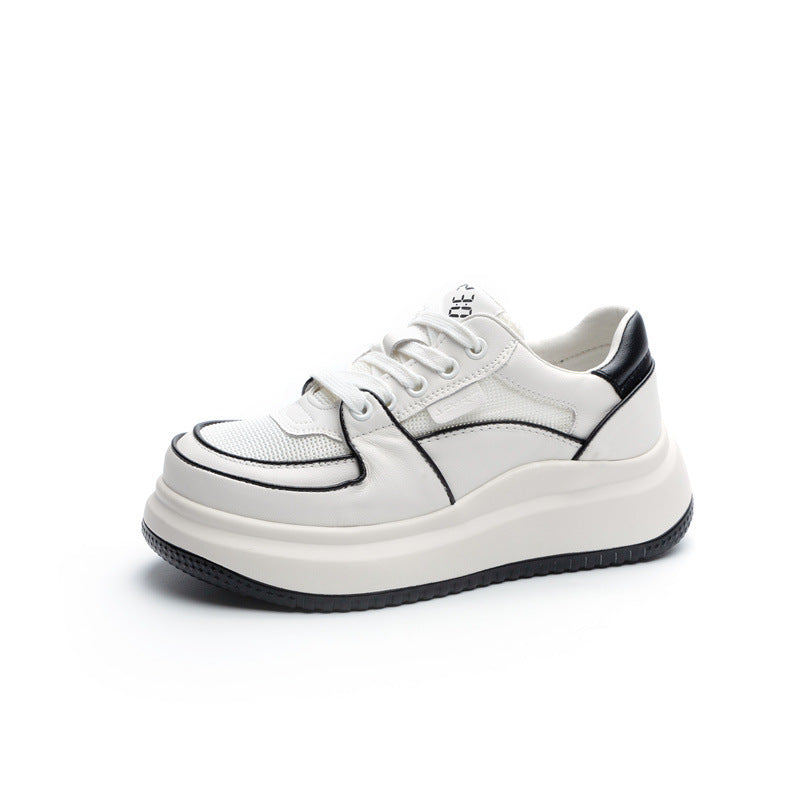 Women's Surface Platform Breathable Comfortable Heightened Easy Wear Casual Shoes