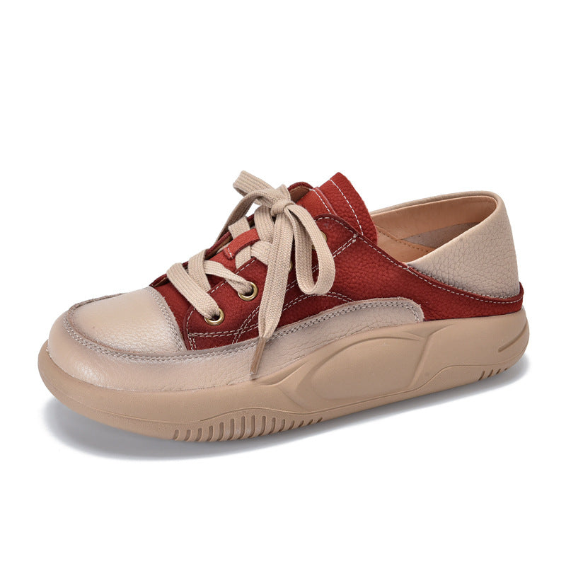 Women's Autumn Mori Style Thick-soled Low-cut Slip-on Casual Shoes