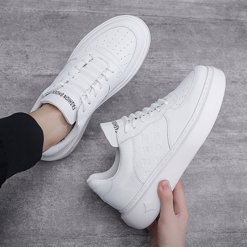 Men's Autumn Niche Hight Increasing Genuine Fashion Sneakers