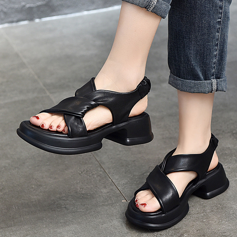 Women's Activity Price Genuine Platform Open Toe Sandals