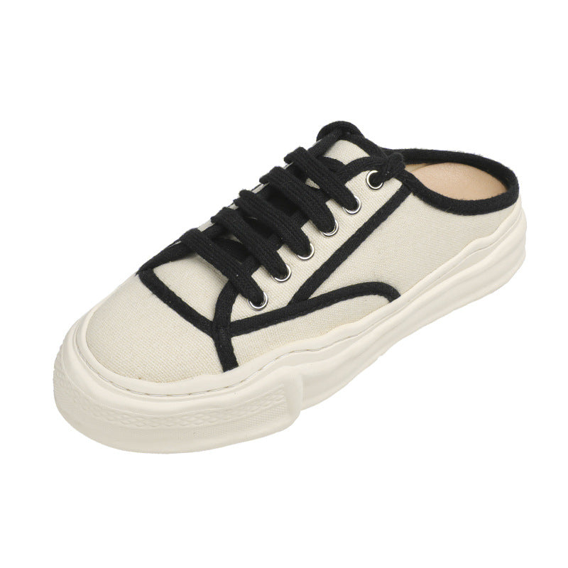 Women's Style Street Shooting Tide Dissoed Sports Canvas Shoes