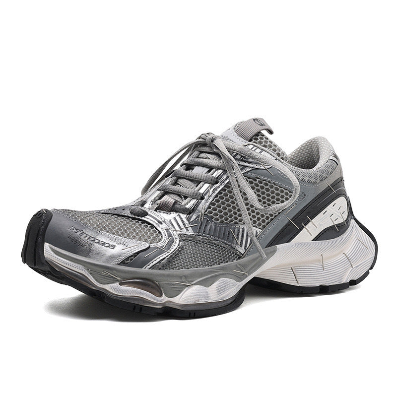 Women's & Men's Autumn Height Increasing Leisure Platform Wild Sneakers