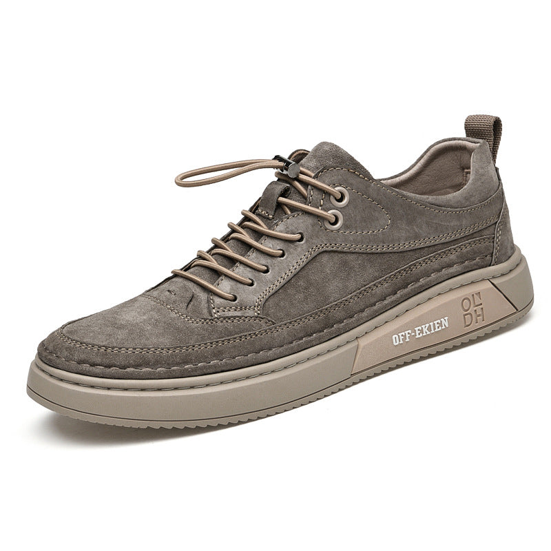 Men's Leisure Fashion Trend Korean Breathable Green Sneakers