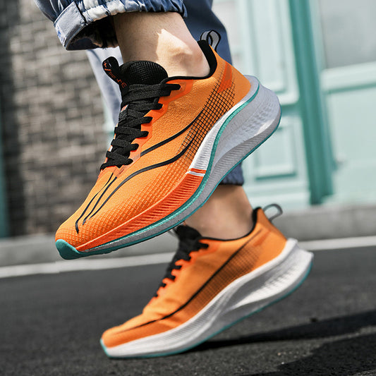 Rabbit Pink Popcorn Mesh Couple Breathable Sneakers