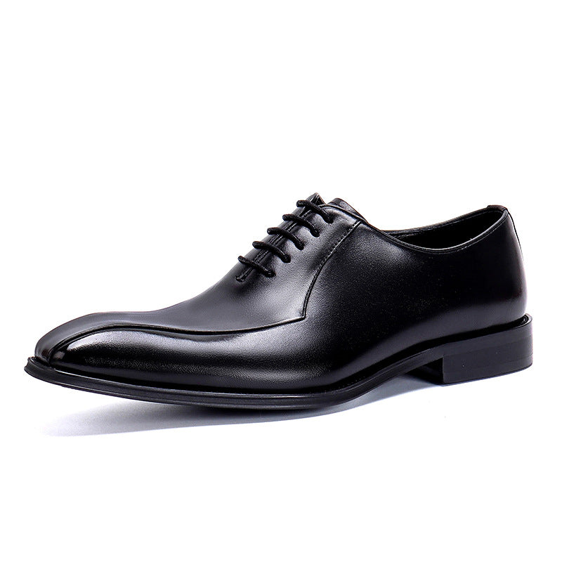 Men's Distribution Exclusive Genuine Business Formal British Leather Shoes