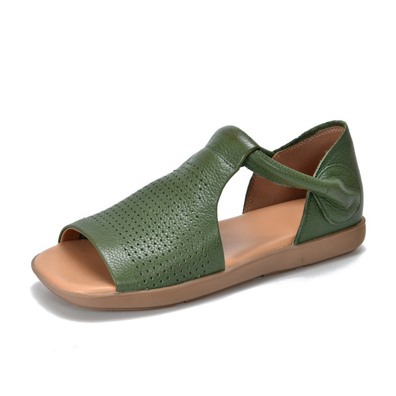 Women's Summer Niche Design Soft Surface Comfortable Fish Sandals