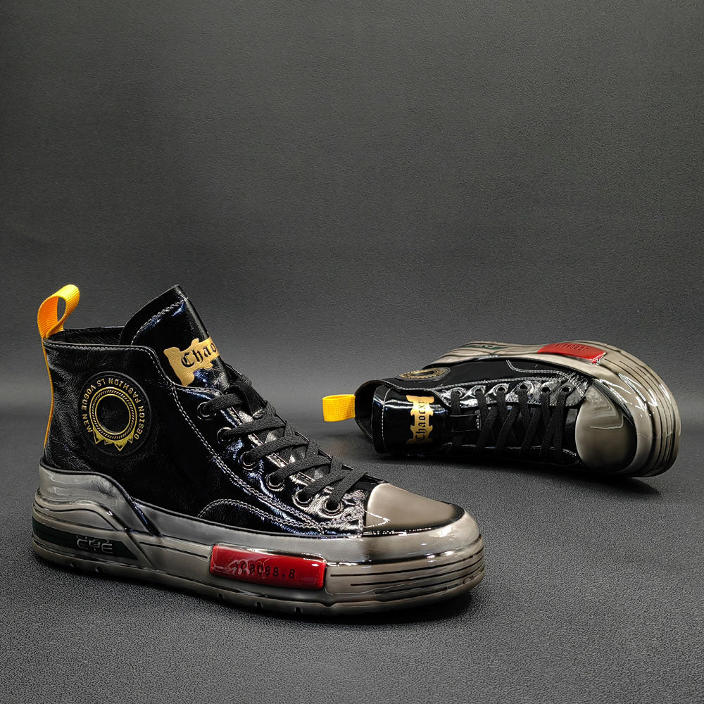 Men's Light Luxury Glue Fashion Heighten Sneakers