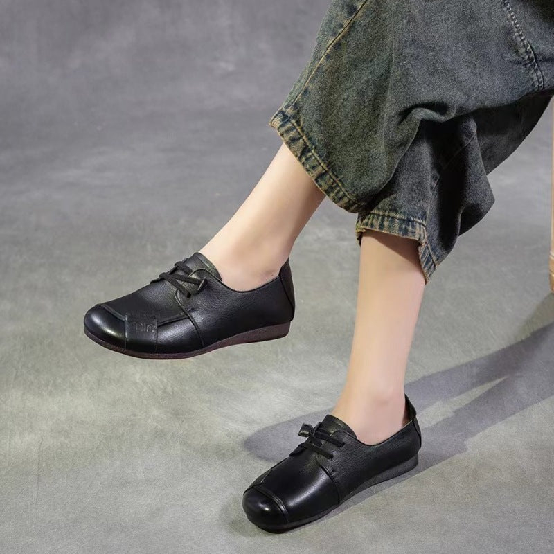 Women's Round Head Not Tired Feet Mom Casual Shoes