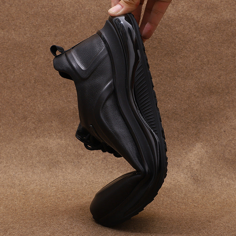 Men's Autumn Full Cowhide Breathable Outdoor First Casual Shoes