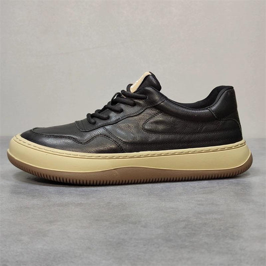 Men's Trendy Head Tilt Blue Fashion Board Sneakers