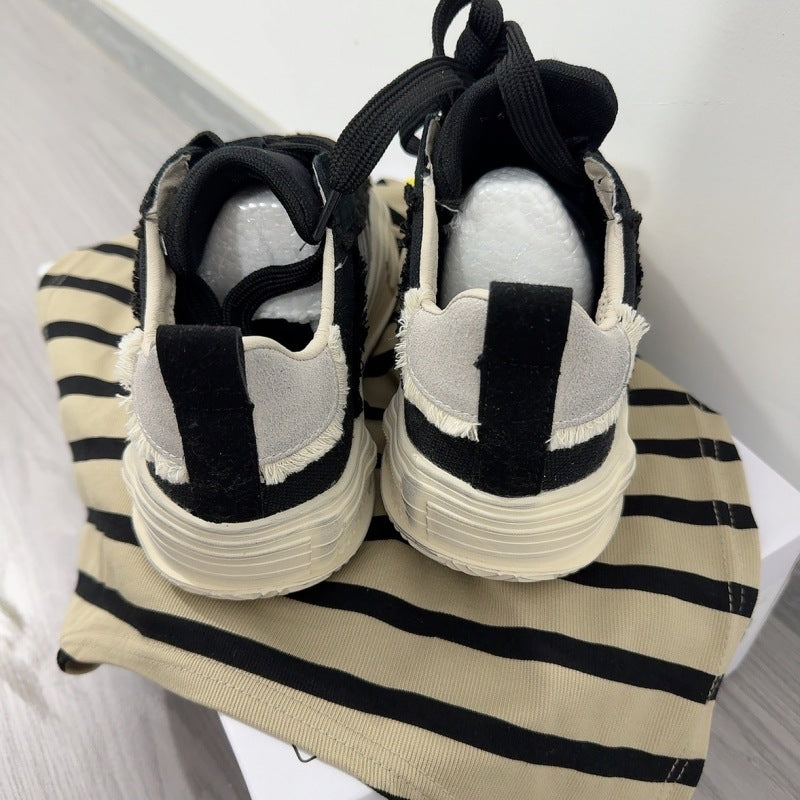 Women's Old Thick-soled Spring Versatile Couple Niche Sneakers