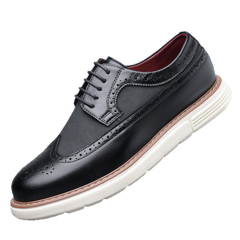 Size Brogue Trendy Fashion Slip-on Oxford Daily Leather Shoes