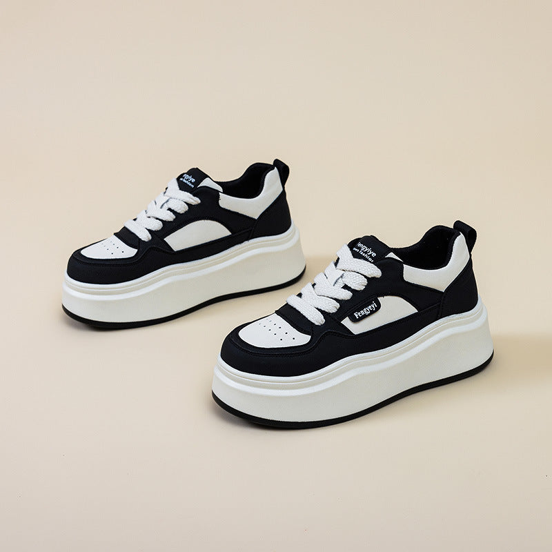Women's Muffin Spring Versatile Sports White Plus Women's Casual Shoes