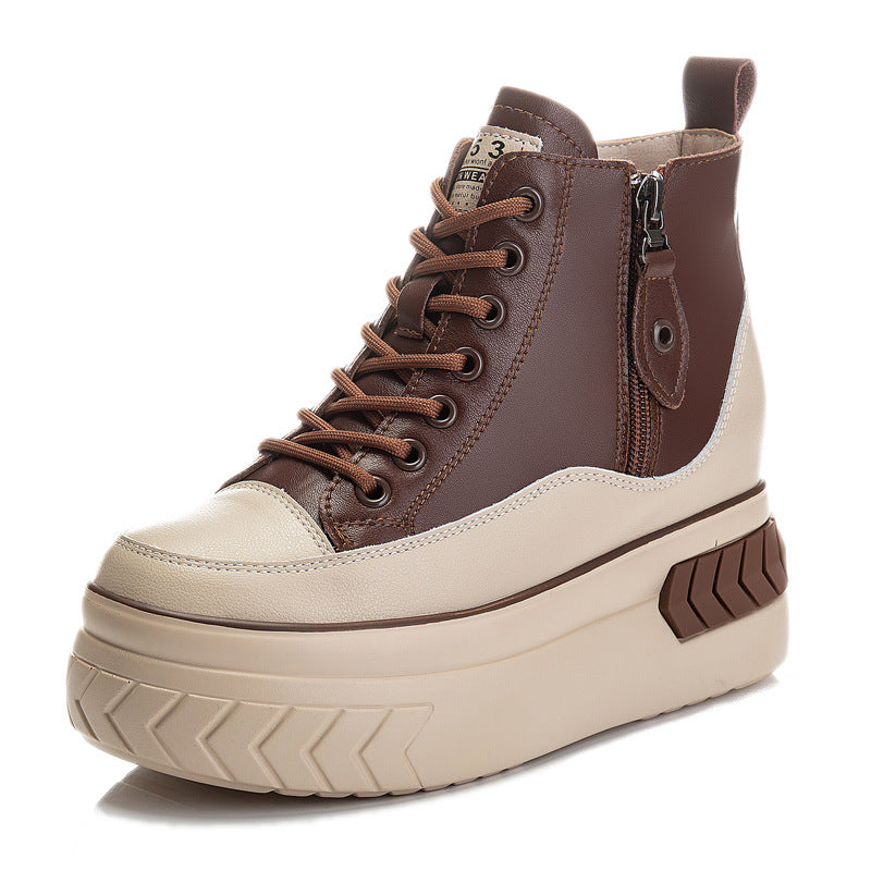 Women's Platform Fleece-lined Height Increasing Insole For Women's Casual Shoes
