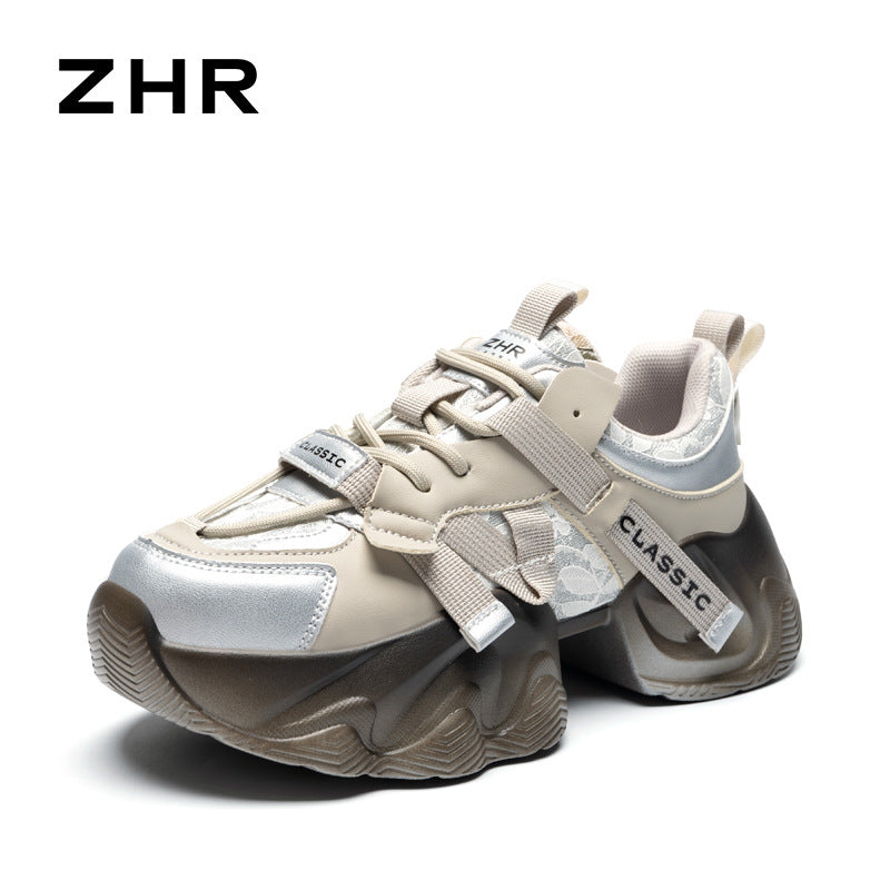 Women's Platform Dad Summer Versatile Small Heighten Sneakers