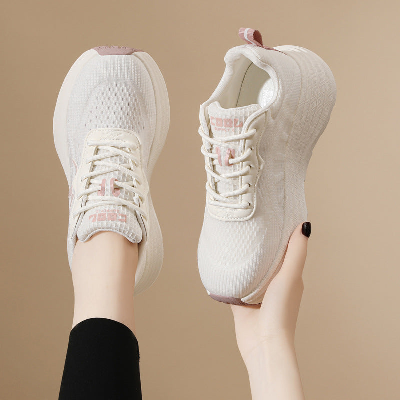 Women's Summer Breathable Mesh Soft Bottom Couple Sneakers