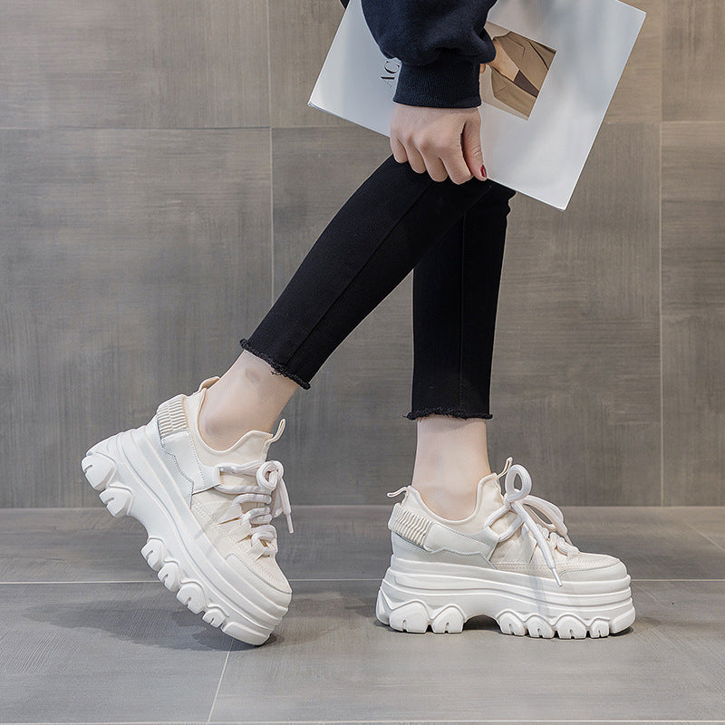 Women's Live Broadcast Muffin Platform Dad Fashion Sneakers