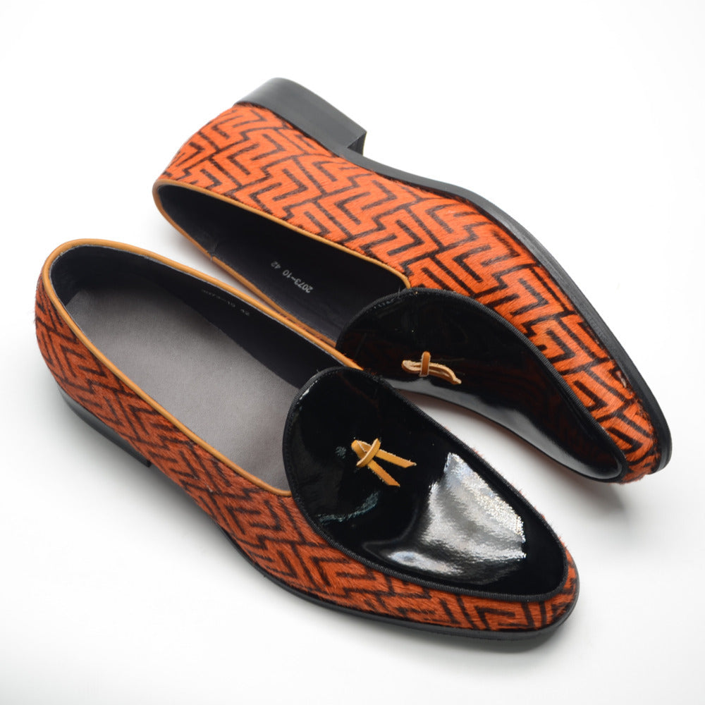 Men's Handmade Quality Business First Layer Cowhide Loafers