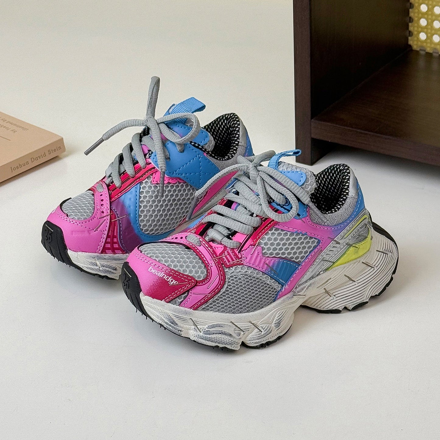 Children's Stapler Dad Fashion Trend Boys Running Kid's Sneakers