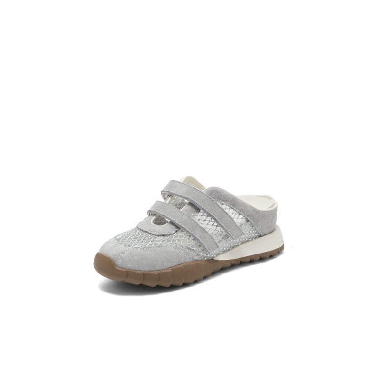 Women's Small Height Increasing Insole Hollow Mesh Slippers