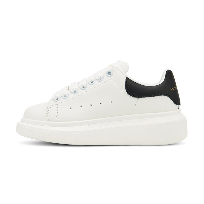 Women's & Men's High-grade White Platform Height Increasing Insole Versatile Men's Board Shoes