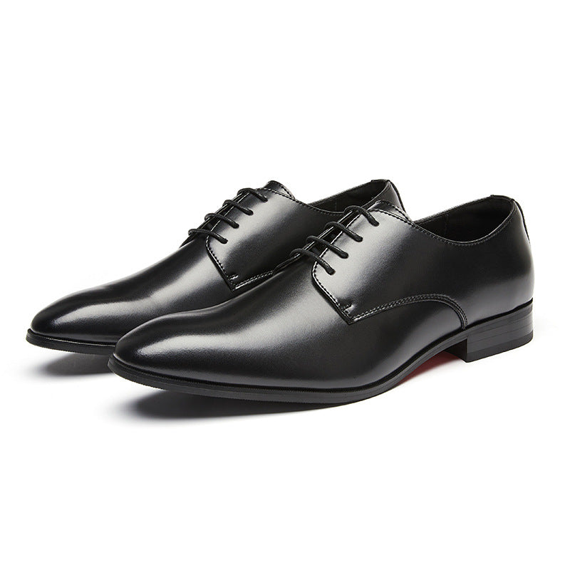 Men's Formal Wear Simple Summer Pointed British Leather Shoes