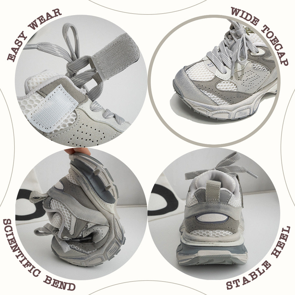 Children's Stylish Dad Boys Sports Breathable Kid's Sneakers