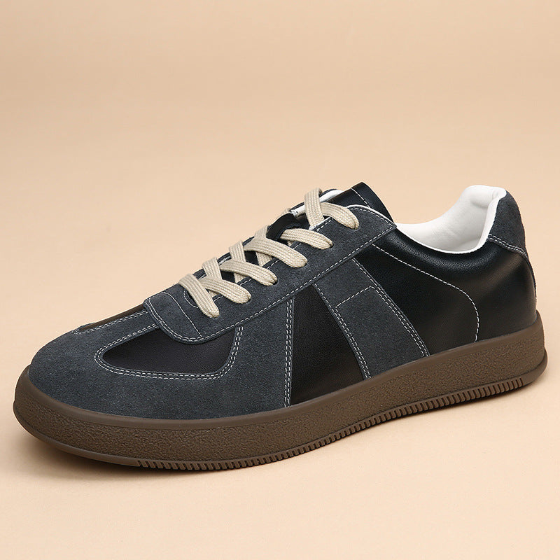 Men's Thick-soled German Training Breathable Versatile White Men's Casual Shoes