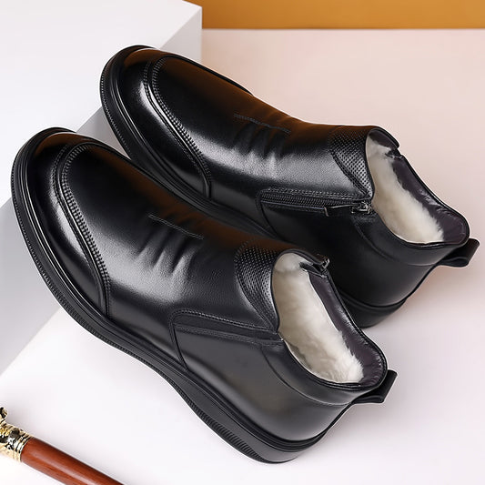 Men's Winter Cotton Dad Wool Warm Real Men's Shoes