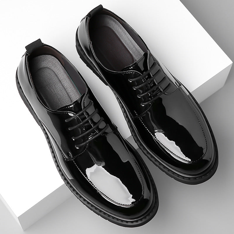 Men's Business Formal Wear Professional Fashion Breathable Leather Shoes